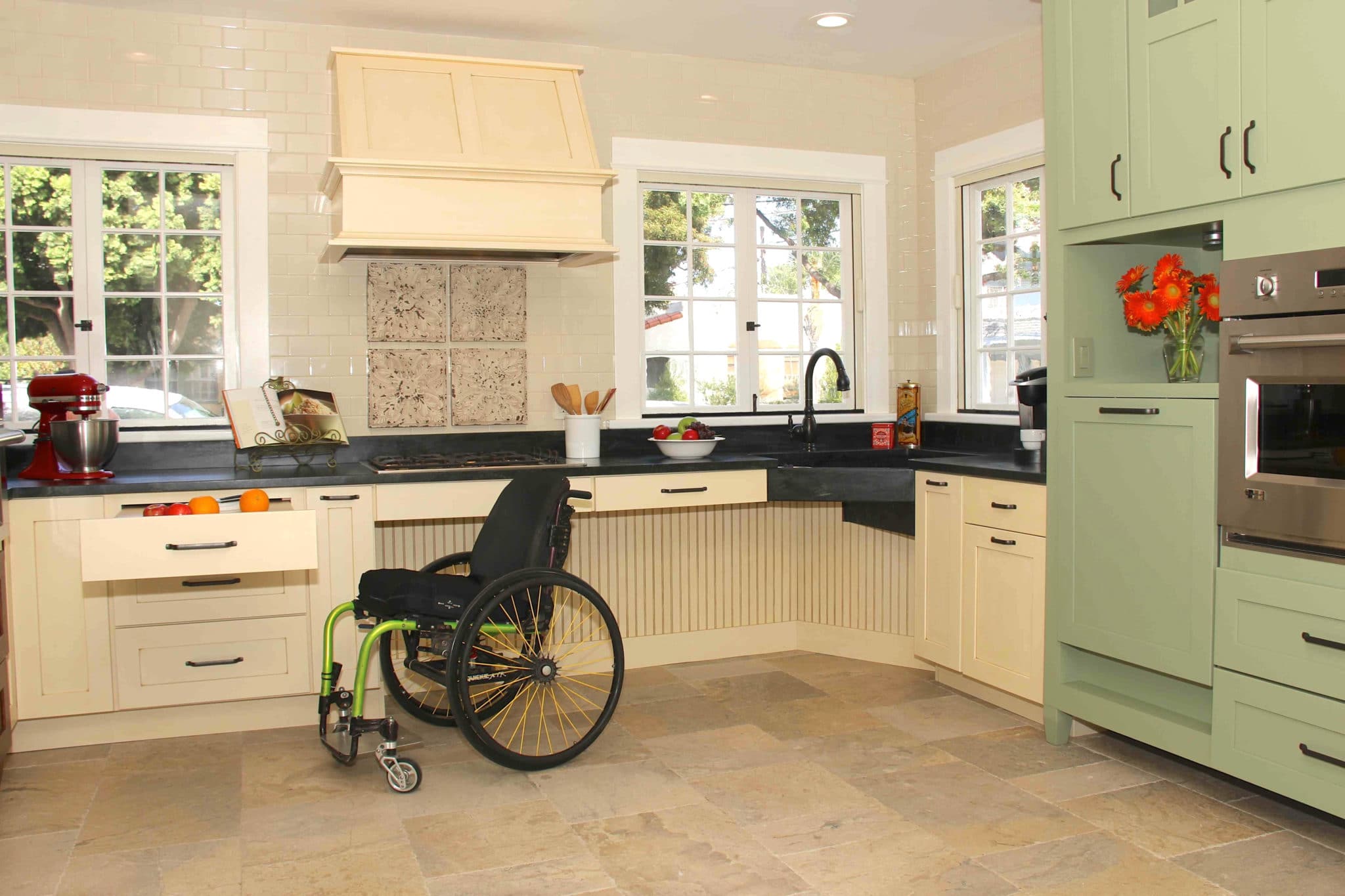 designing a handicap accessible kitchen 2024