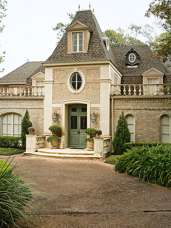 french country home in barrington