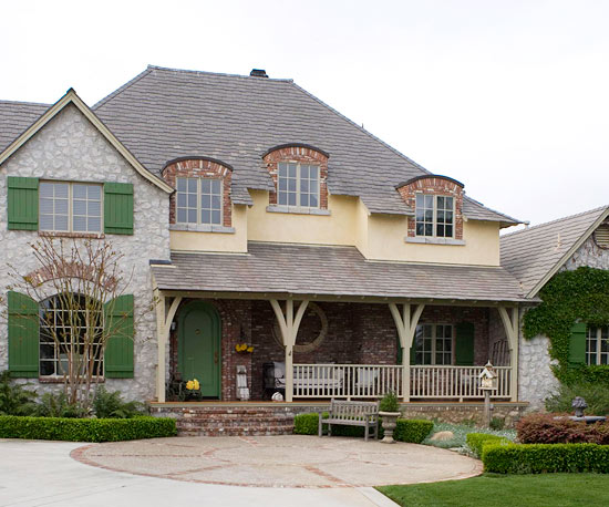 french country home in barrington