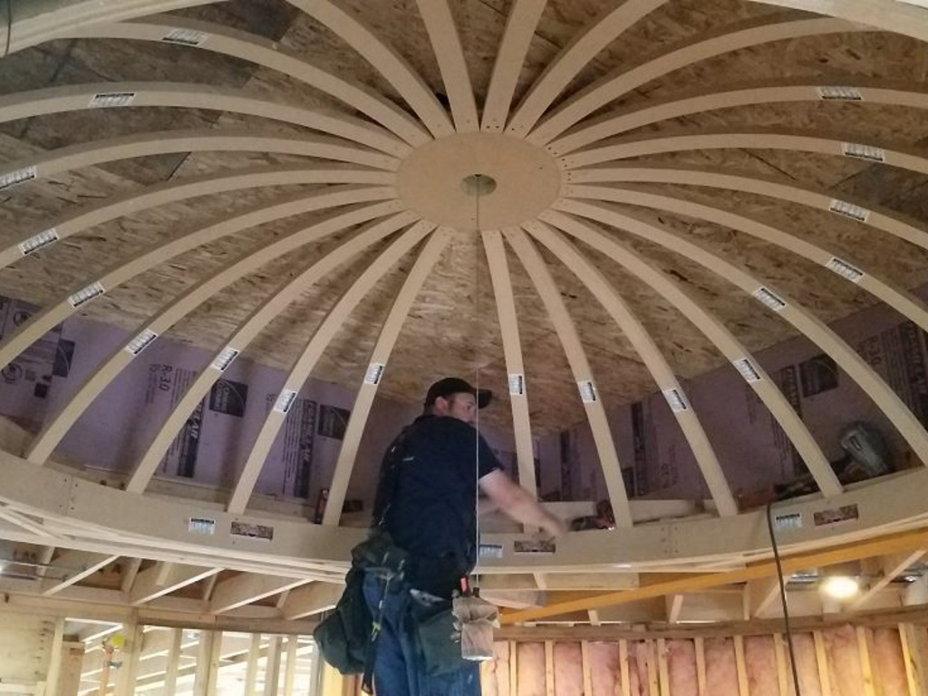 Framing An Interior Vaulted Ceiling